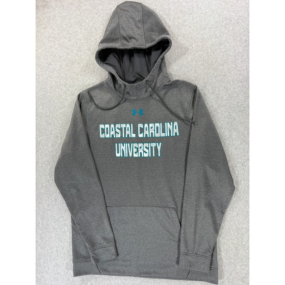 Coastal Carolina Chanticleers Under Armour Campus Sweatshirt (Men's Medium) Gray